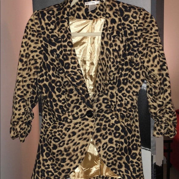 Cheetah print blazer - Picture 2 of 5